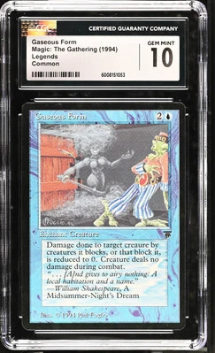 GASEOUS FORM Legends CGC 10 Gem Mint Vintage MTG [Nostalgium] - Image 1 of 2