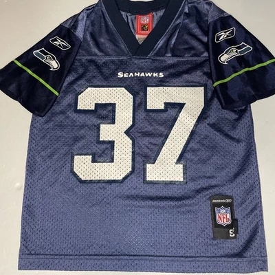 Camiseta deportiva REEBOK Seattle Seahawks Shaun Alexander NFL juvenil S malla vintage Y2K Foto 1 de 4