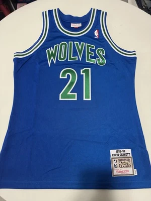 Mitchell & Ness 1995-96 Minnesota Timberwolves Kevin Garnett размер 40 средний подарок - Изображение 1 из 4