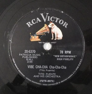 latin cuban 78 TITO PUENTE Vibe Cha Cha, Everlasting Love RCA VICTOR 20-6370 mp3 - Picture 1 of 4