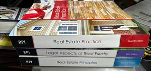 Realty Publications Lot: Real Estate Principles, practice, Legal Aspects VG - Picture 1 of 7