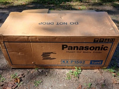 Panasonic KX-P1592 wide Dot Matrix Printer only used for a test page free ship - Image 1 of 2