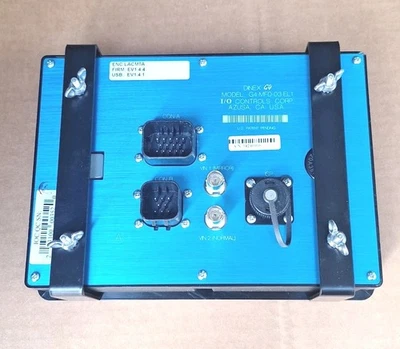 I/O CONTROLS Dinex G4 G4-MFD-03-EL1 Bus Controller Display Gillig MCI - Image 1 of 4