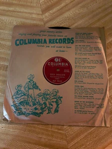78 RPM Shellac, Ray Price, Cold Shoulder, You Weren't Afraid To Kiss Me Last Nig - Picture 1 of 5