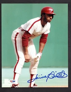 Lonnie Smith Signed 8 x 10 Photo PSA/DNA Philadelphia Phillies SHIPPING IS FREE - Picture 1 of 2