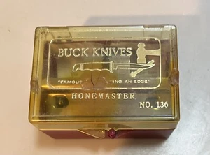 BUCK KNIVES HONEMASTER #136 With Case and instructions - Picture 1 of 4