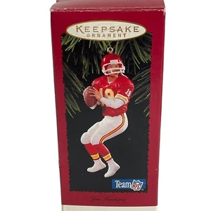 Hallmark Team NFL Keepsake Ornament 1995 Joe Montana Kansas City Chiefs Vintage - Picture 1 of 10