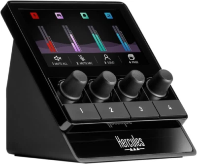 HERCULES Stream 100, Intuitivo Controller Audio per Gestire i Livestream... - Immagine 1 di 4