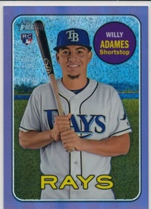 2018 Topps Heritage #THC-643 Willy Adames Chrome Purple Refractor RC - Bild 1 von 1