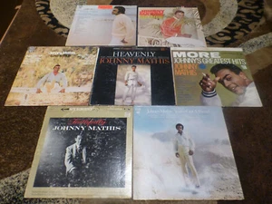 Johnny Mathis 7 Record Collection LP Record Album Lot - Picture 1 of 8