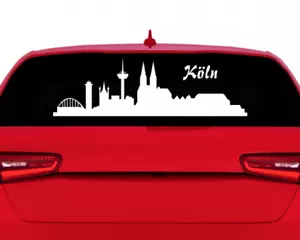 Stadtaufkleber Köln Autoaufkleber Collage 11 Farben 2 Größen - Bild 1 von 1
