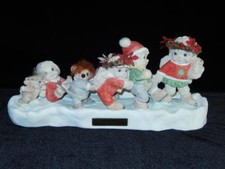 Vintage Dreamsicles Figurine, Holiday On Ice, 1994,3rd. Ed., Gc