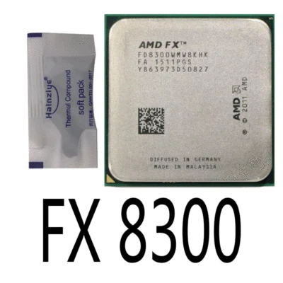 AMD FX 8-Core FX-8300 3.3/4.2GHz Socket AM3+ 95W 16MB CPU Processor - Image 1 of 2