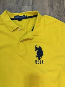 Camisa Polo Asociación Estados Unidos Para Hombre Extra XXL DORADA USPA - EXCELENTE - Imagen 1 de 10