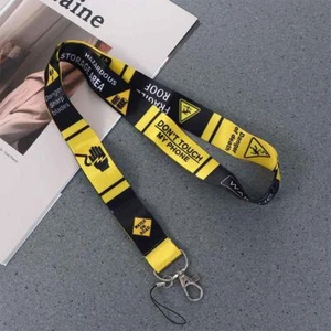 Cool Neck Strap Phone Hang Rope Phone Lanyard Strap Warning Sign Lanyards - Zdjęcie 1 z 12