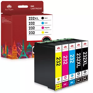 Cartuchos de tinta negra 232XL T232XL para Epson 232 WF-2930 WF-2950 XP-4200 XP-4205 - Imagen 1 de 10