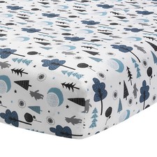 Lambs & Ivy Disney Baby Forever Pooh Fitted Portable/Mini Crib Sheet