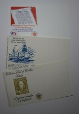 Collectors Club of Dallas Philatelic Seminar Expo Cachet Cover Label Ss sheet
