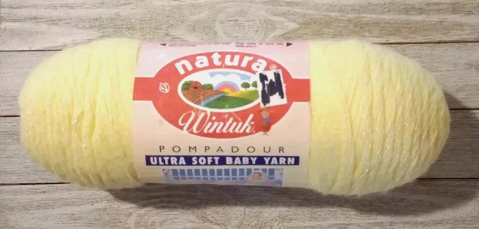 Hilo deportivo crochet bebé Natura wintuk pompadour amarillo #3 peso #33891 nuevo Foto 1 de 4