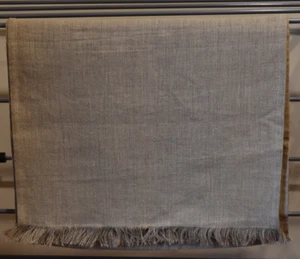 Crate & and Barrel BECKETT LINEN TABLE RUNNER- 20 x 120- NWT - Picture 1 of 4