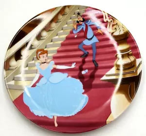 Disney Aschenputtel, Knowles Sammlerplatte, um Mitternacht, #3462B - Bild 1 von 18