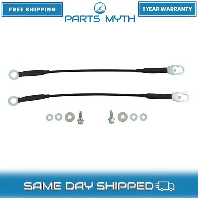 NEW Tailgate Tail Gate Cables Set Fits For 1998-2004 Nissan Frontier - Image 1 of 4