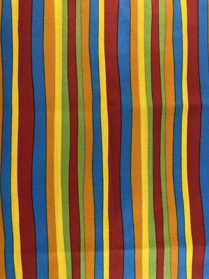 Andover Multicolor Strip Quilt Cotton 1 Yard Patt 5309 Kim Schaefer - Image 1 of 3