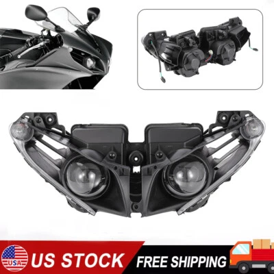 Front Headlight Lamp Assembly For Yamaha YZF-R1 YZFR1 YZF R1 m010 2012-2014 USA - Image 1 of 4