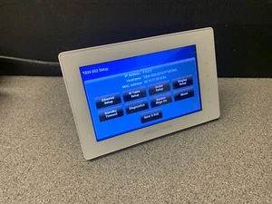 Crestron TSW-552-W-S 5” Touch Screen, White Smooth With Mounting Plate - Picture 1 of 10