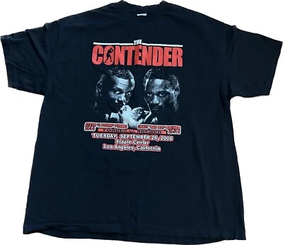 The Contender 2006 2 Pound Forbes vs Bad Boy Brewer Boxing Shirt Adult 2XL RARE - Image 1 of 4