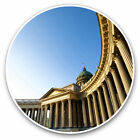 2 x Vinyl Aufkleber 15 cm - Kasaner Kathedrale St. Petersburg Russland cooles Geschenk #21754