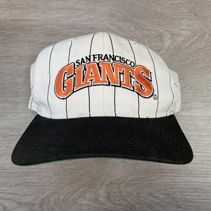 Cappello snapback starter vintage cupola bianca San Francisco Giants gessato anni 90 raro - Foto 1 di 7
