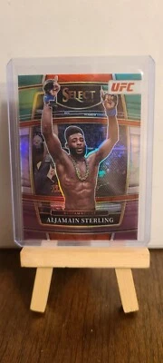 2022 Select UFC Aljamain Sterling No. 57 Concourse Tri-Color  - Image 1 of 4