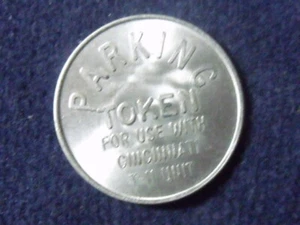 CINCINNATI PARKING TOKEN T-11 UNIDAD ENVÍO GRATUITO - Imagen 1 de 2
