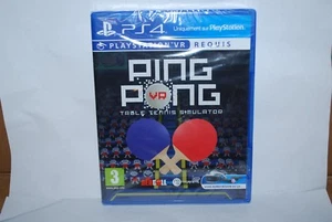 JEU PS4 PING PONG VR TENNIS DE TABLE NEUF/BLISTER NEW - Imagen 1 de 2
