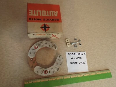 Nuevo de Lote Antiguo Alternador Rectificador 1965 1966 1967 1968 Ford Galaxie Falcon Fairlane Torino Foto 1 de 4