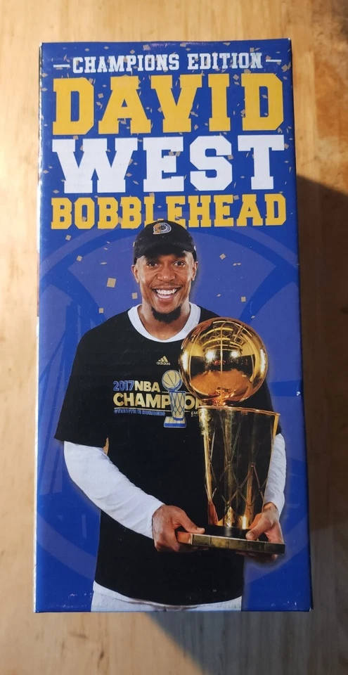Bobblehead David West Golden State Warriors Champions Edition  Foto 1 de 4