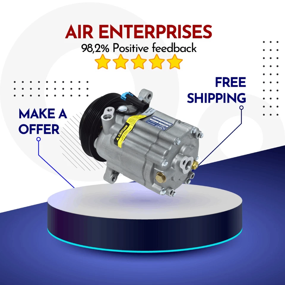 Compresor A/C Fit Saturn SC1 1994-1998, Saturn SC2 1994-1998 Foto 1 de 1