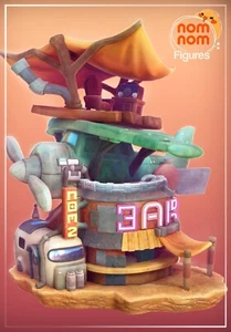 Fligthbar diorama Original NomNom Kit Model Resin Print - Imagen 1 de 8