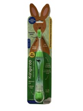 New Kangaroo Toothbrush For Kids Includes 2-3 Months Toothpaste Inside Brush