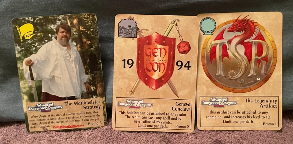 Spellfire set of 3 Promo cards! Excellent condition! - Image 1 of 1