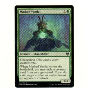 Magic the Gathering Masked Vandal Kaldheim Magic The Gathering Single Card - Picture 1 of 4