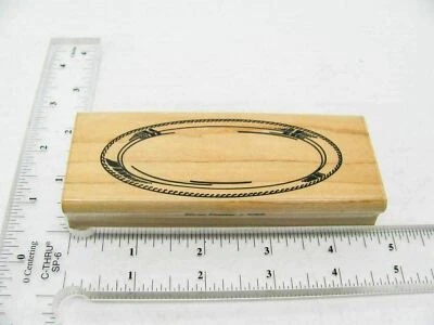 Sello de goma con marco oblongo - Juego de sellos A96 Foto 1 de 4