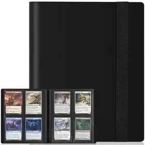 4 Pocket Trading Card Sleeves Mappe Albumseiten Kartensammler, 20 Blatt - Bild 1 von 7