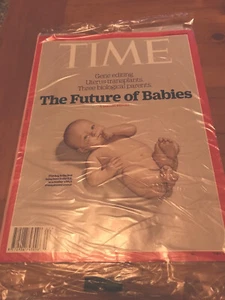 Time Magazine 2019 The Future Of Babies Gene Edititing Transplants NEW SEALED - Picture 1 of 1