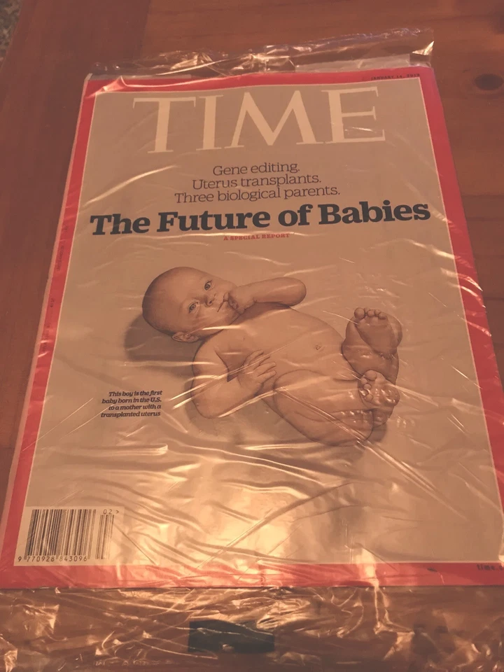 Time Magazine 2019 The Future Of Babies Gene Edititing Transplants NEW SEALED - Image 1 of 1