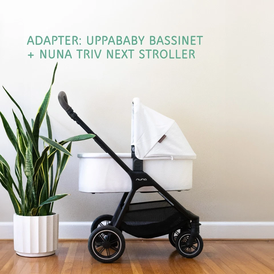 ADAPTADOR DE COCHECITO UPPAbaby moisés a Nuna TRIV Next (personalizado, impreso en 3D) Foto 1 de 4