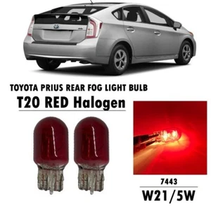 Rear Fog Light Bulb For Toyota Prius 2009 - 2015 7443 T20 W21/5W TWIN FILAMENT - Picture 1 of 6