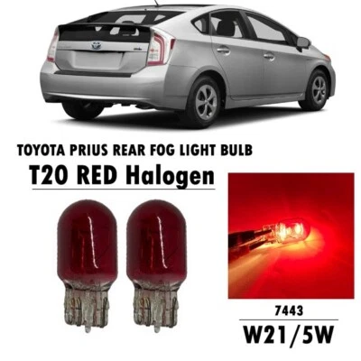 Rear Fog Light Bulb For Toyota Prius 2009 - 2015 7443 T20 W21/5W TWIN FILAMENT - Image 1 of 4