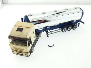 Rietze Iveco Stralis Kippsilo Sz Verspiegelter Tank Rare! 1611-03-37 - Picture 1 of 5